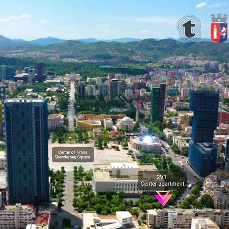 2V1 - Center Apartment 1 Tiranë Luaran gambar
